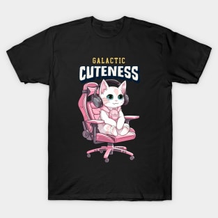 Galactic Cuteness Cat Lover T-Shirt